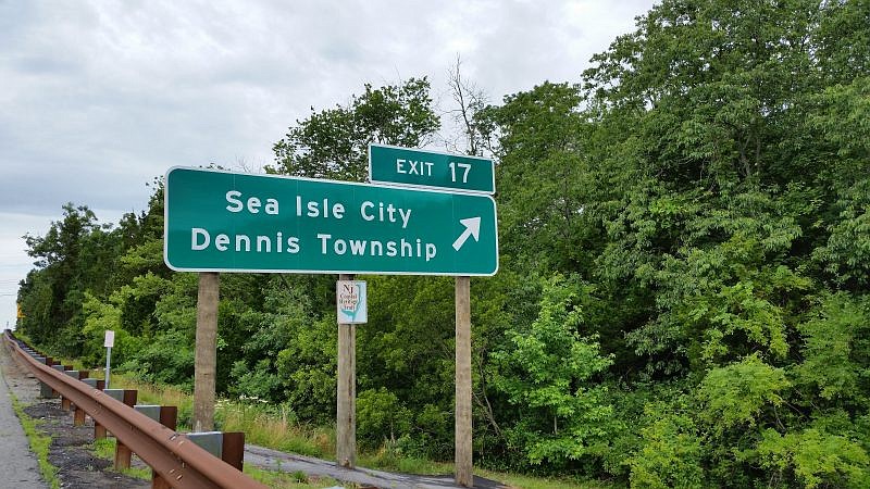 Exit 17 on the southbound side of the Garden State Parkway takes traffic to Sea Isle City.