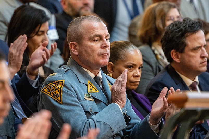 NAACP leaders want state police Superintendent Col. Patrick Callahan fired after reports of systemic racism and sexism at the New Jersey State Police. (Hal Brown for New Jersey Monitor)