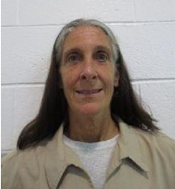 Stephanie Gregory in prison photo just before her release.