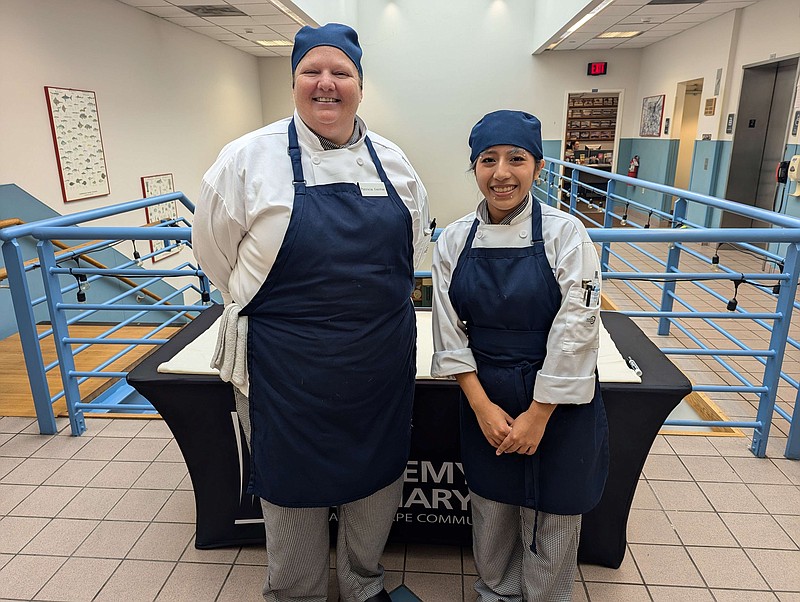 Vincent DeFinis Scholarship recipients Tricia Guittar, left, and Citlally Cruz. (Photos courtesy of Atlantic Cape Community College)