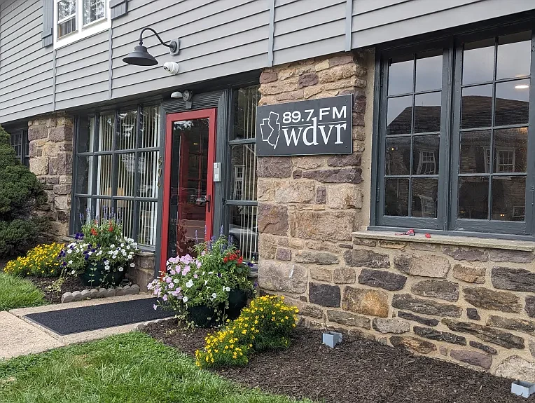 The front of the WDVR studio. (Photo courtesy of WDVR)