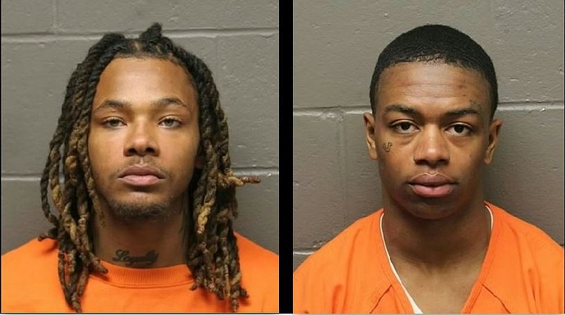 Gerone Foster, left, and Jamirr Arthur