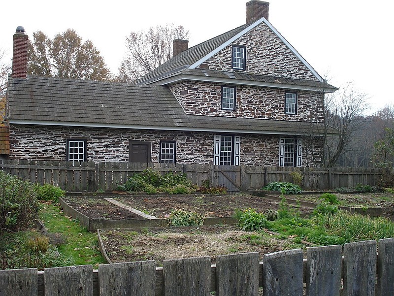 The Peter Wentz Farmstead where General Washington went after his week in Towamencin. (Credit: Towamencin History)