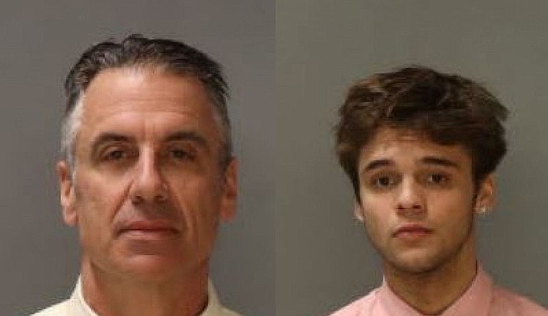 Mark Serafin, left, and Jackson Serafin, of New Britain Township. (Credit: New Britain Township Police)