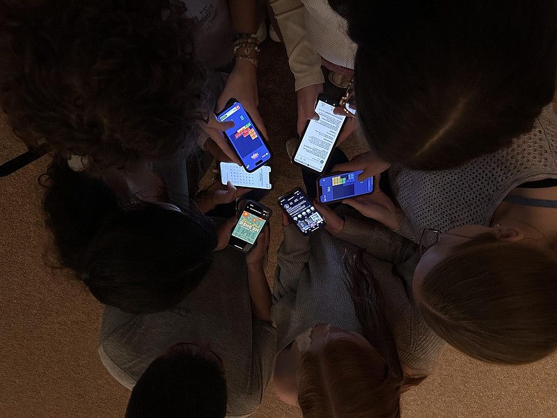 CELLULAR SILENCE – High schools across America, including NPHS have revisited their cell phone policy. (Credit: Cate Trapani)