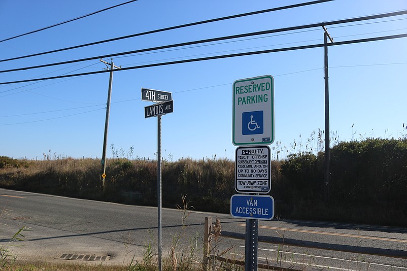 The ramp and observation platform are planned over the dunes at Fourth Street and Landis Avenue in the north end of town.