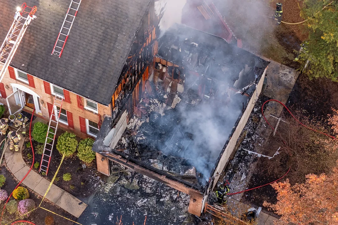 A Fire In An Attached Garage Has First Responders Reporting To ...