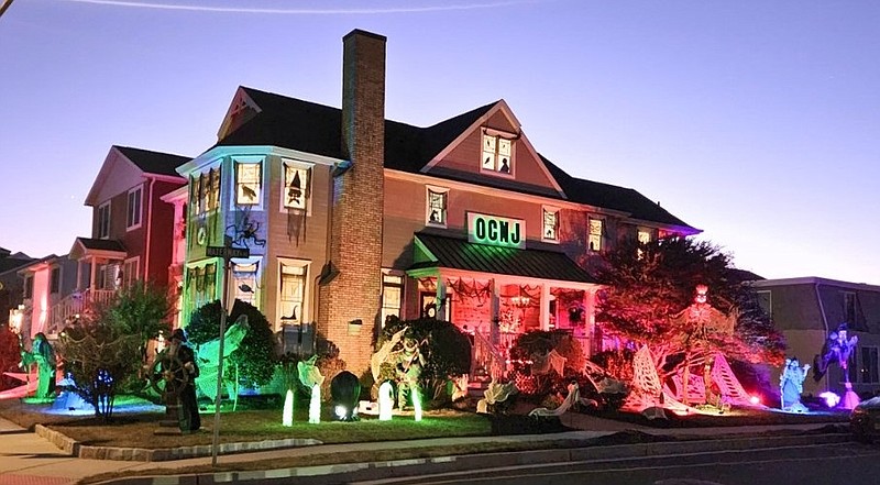 An Ocean City home is elaborately decorated for Halloween. (Photo courtesy of Ocean City)