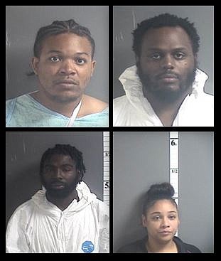 From top left: Nyshawn Mutcherson, Jarred Durrell Brown, Richard B. Hawkins Willis and Cyndia Pimentel