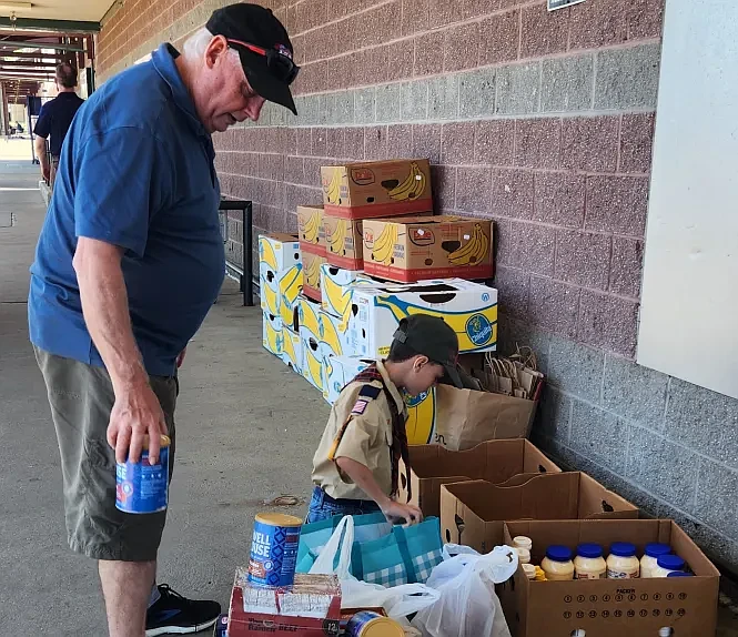 The items collected will be provided to people in need in local communities. The Warminster Food Bank serves more than 15,000 people a year. (Courtesy of Warminster Food Bank)