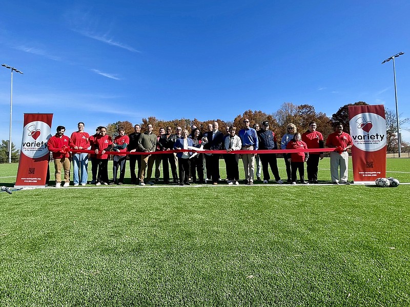 Multi-Purpose Turf Field Ribbon Cutting Ceremony. (Credit: Deanna McCoy)