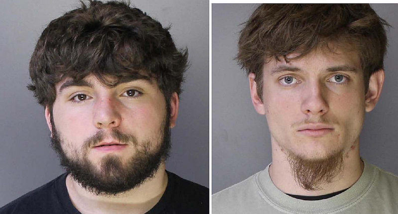 Jarrett Fort, 19, left, and Zbigniew Still, 22. (Credit: Bucks County DA)