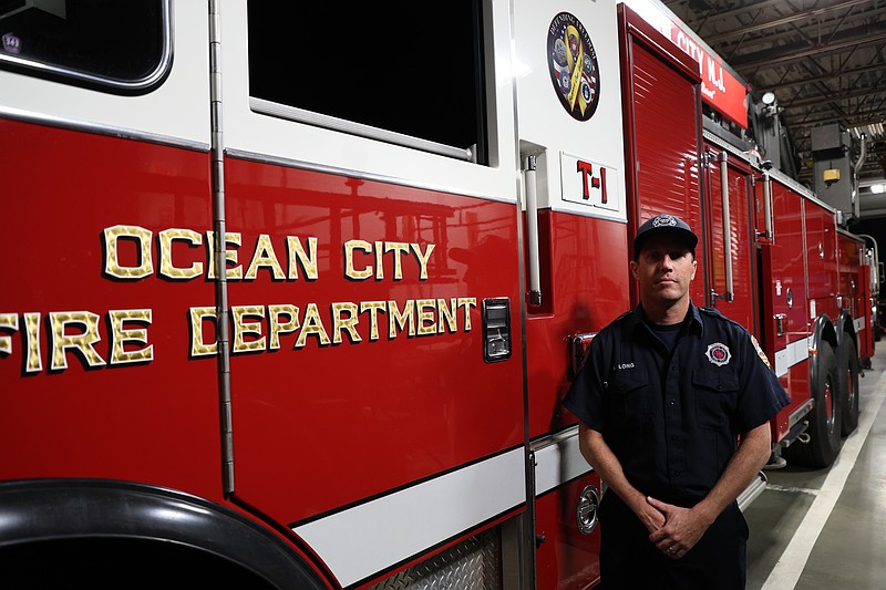 Ocean City firefighter Matt Long is also a member of the New Jersey Task Force 1 search and rescue team. (Photos courtesy of Matt Long)