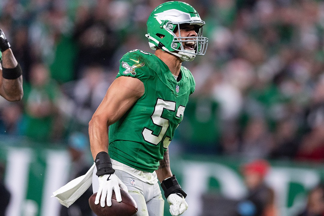 Zack Baun Has Been PFF's Highest-Graded Linebacker 3 Weeks in a Row - On Pattison | THE Philly Sports Website
