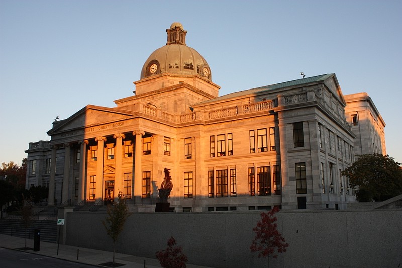 Montgomery County Courthouse (Credit: Montgomery County Planning Commission).