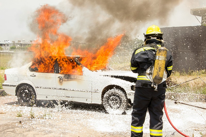 Horsham police have warned residents against parking on leaf piles, as car fires can be a result. (Credit: Hush Naidoo Jade Photography / Unsplash.com)