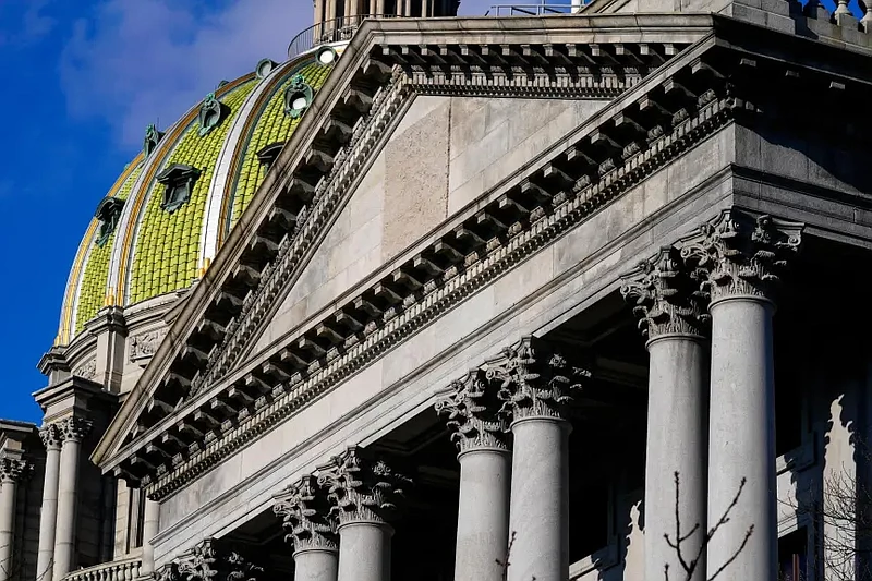 Pennsylvania Capitol in Harrisburg. (Credit: MediaNewsGroup)