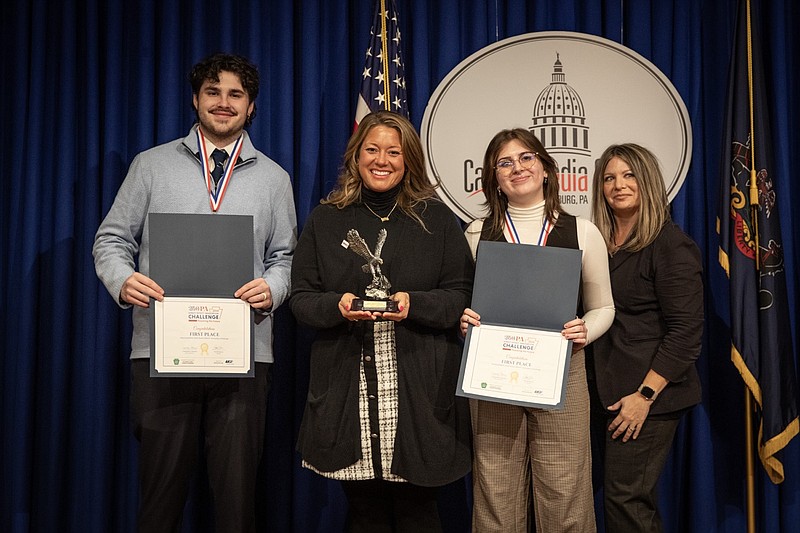 America250PA announced Point Park University as the winner of its sixth annual 2024 Direct Effect™ Innovation Challenge (DEIC) (Credit: Johnny Palmadessa)