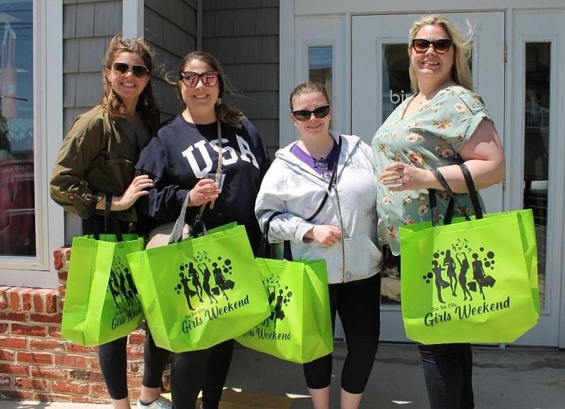 Shoppers get an early jump on the holidays.