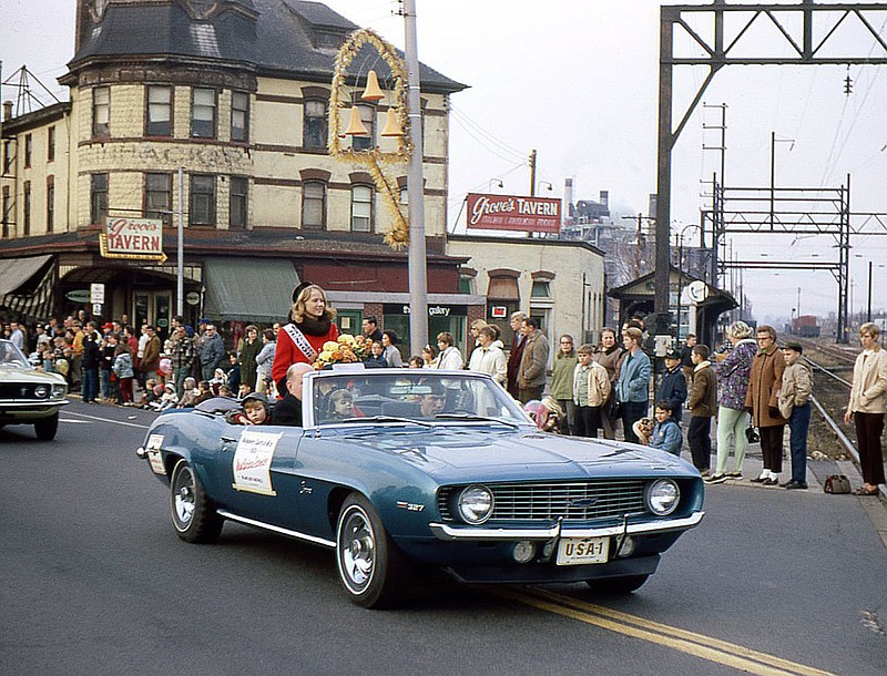 Scenes from the 1969 Mardi Gras Parade. (Credit: Lansdale Historical Society)