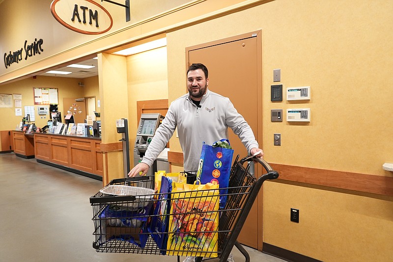 Blaze Riorden at Wegmans. Photo Credit: Philadelphia Wings.