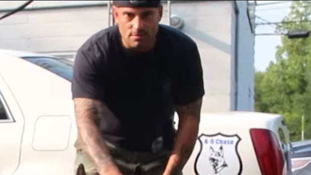 Robert Zbikowski was featured in a Hammonton Police Department video in 2019, making the introduction of a seized vehicle turned K-9 car for him and his then-partner, Chase.