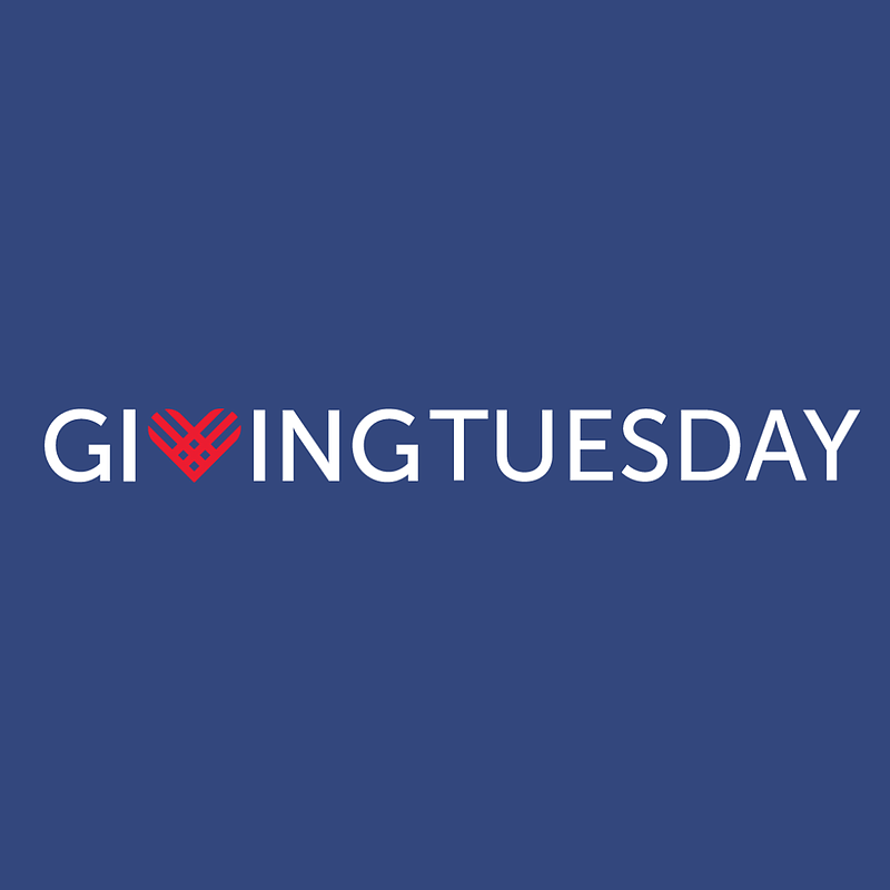 Giving Tuesday is Dec. 3.