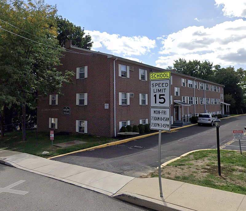 Salba Apartments in Jenkintown (Image courtesy of Google StreetView)