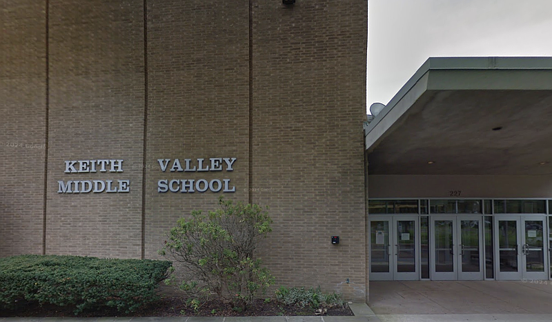 Keith Valley Middle School (Image courtesy of Google StreetView)