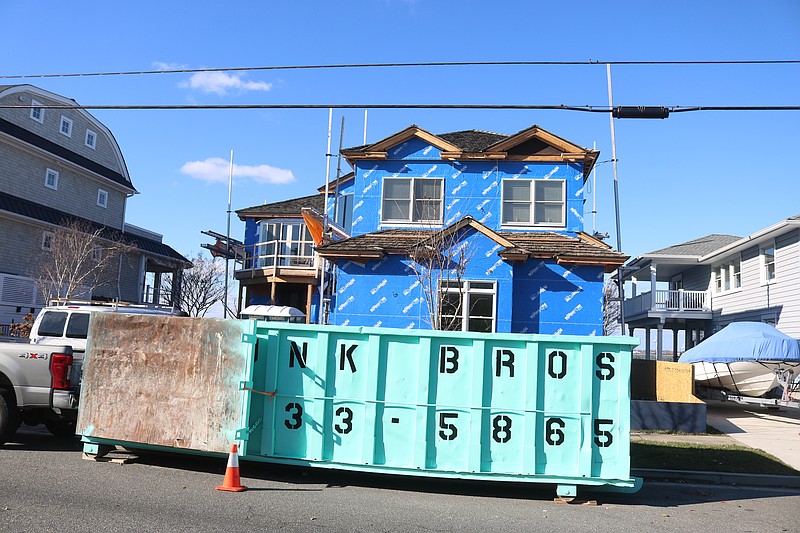 Ocean City is cracking down on construction dumpsters parked in the local streets.