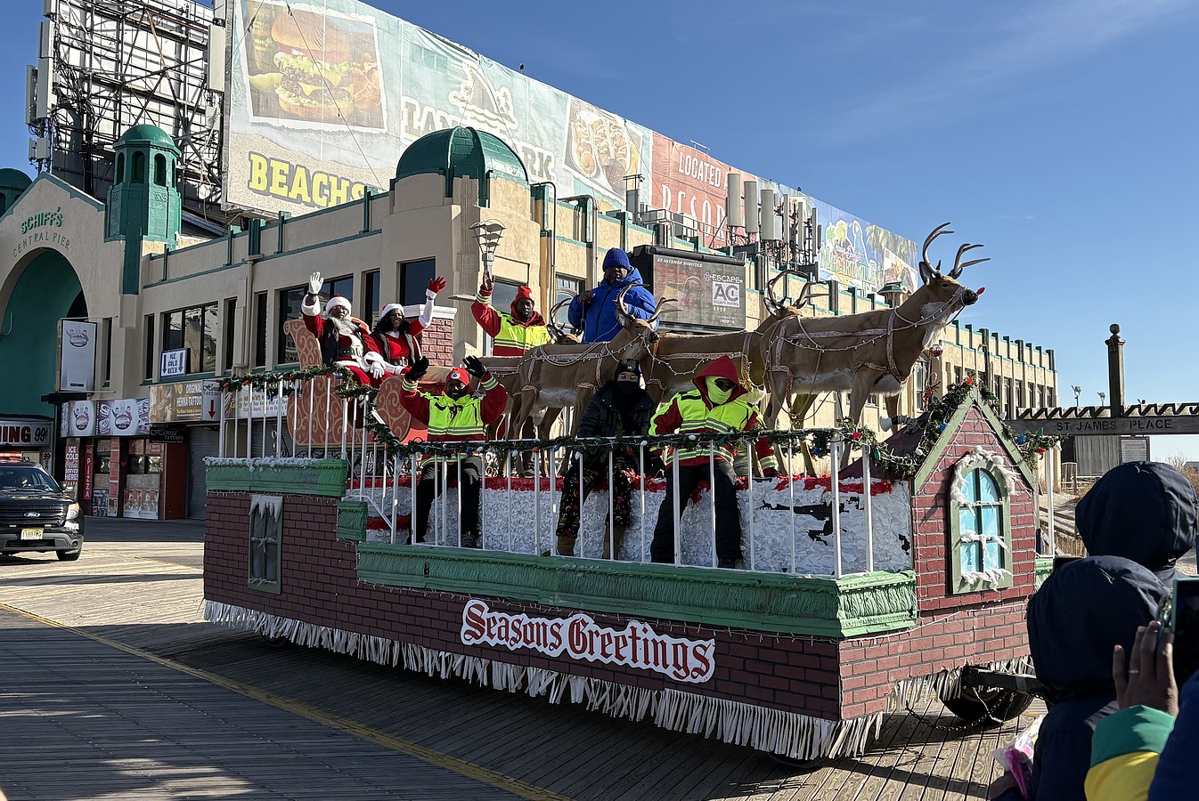 Atlantic City Christmas Parade Breaking AC