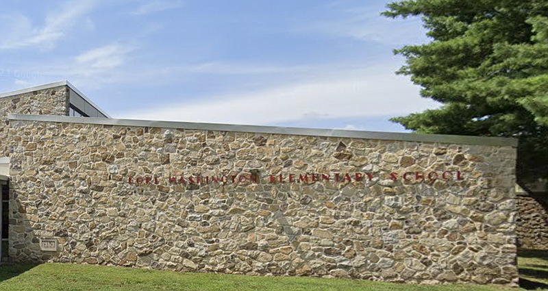 Fort Washington Elementary School (Image courtesy of Google StreetView)