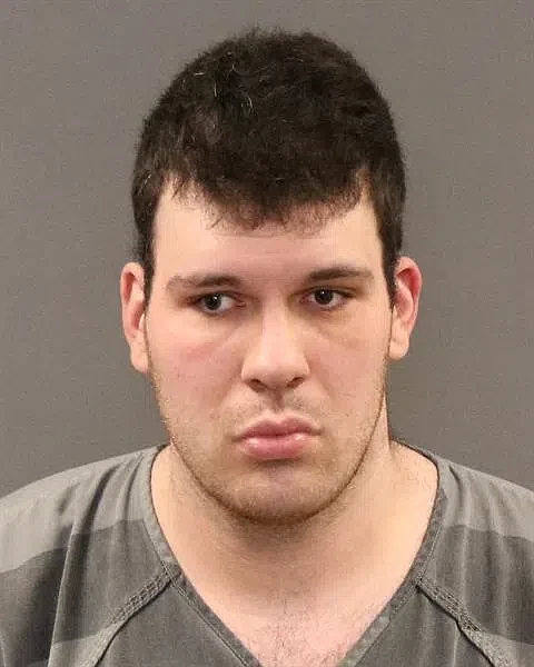 Logan Bundy, 22, of Grand Island, NE. (Credit: Hall County Department of Corrections)