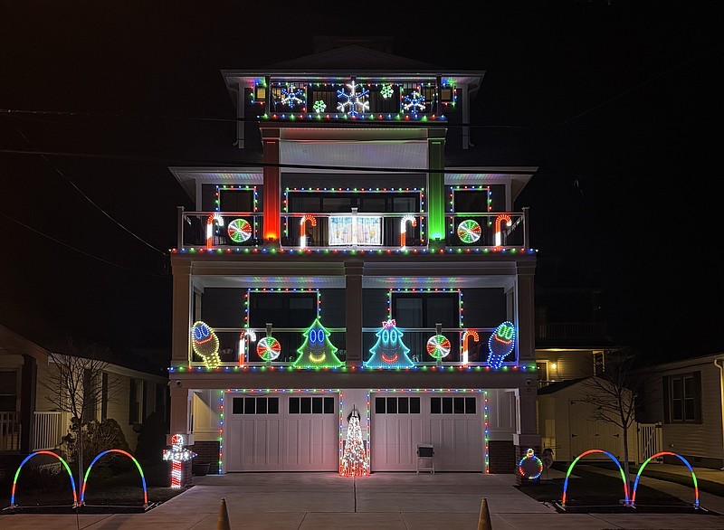 The Ryan family home at 22 Sunset Place is the People's Choice winner. (Photos courtesy of Ocean City)