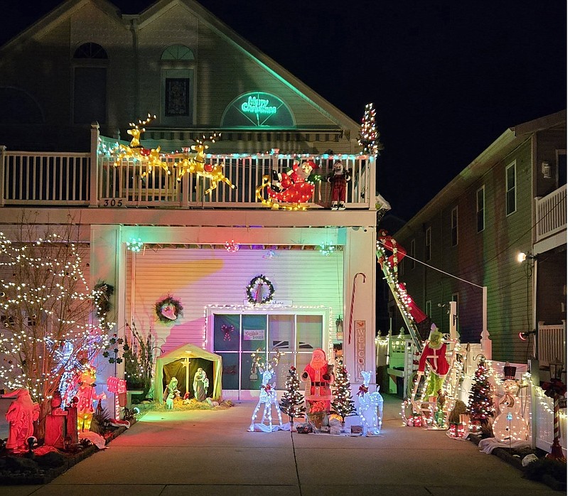 The McLeer home at 305 39th Street took top honors. (Photos courtesy of Sea Isle City)