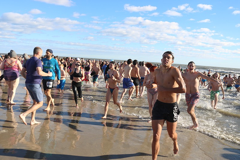 Gallery: Ocean City New Year's Day Plunge 2025