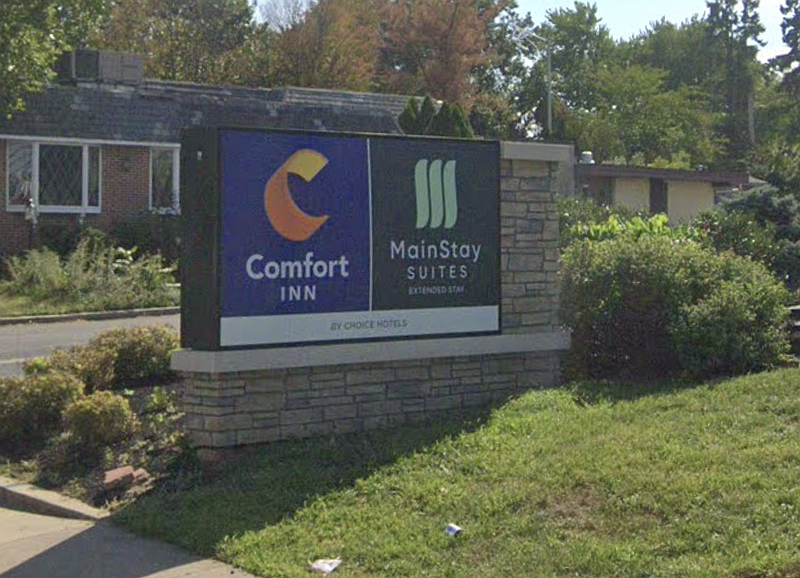 Horsham's Comfort Inn (Image courtesy of Google StreetView)