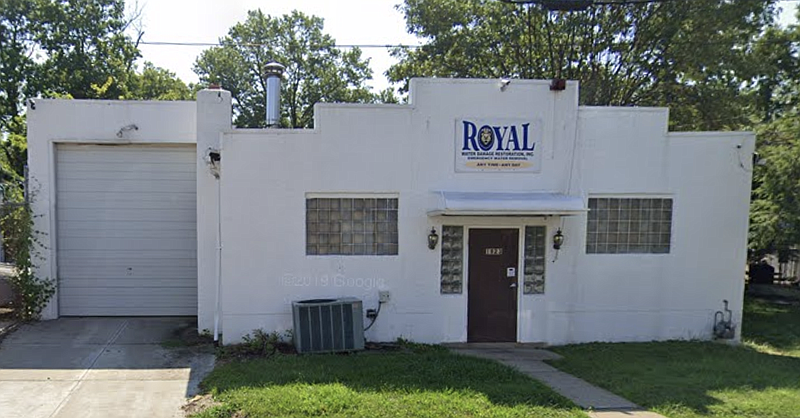 Royal Water Damage in Willow Grove (Image courtesy of Google StreetView)