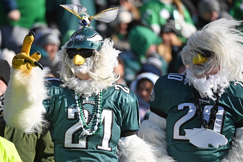 Jan 5, 2025; Philadelphia, Pennsylvania, USA; Philadelphia Eagles fans against the New York Giants at Lincoln Financial Field. Mandatory Credit: Eric Hartline-Imagn Images