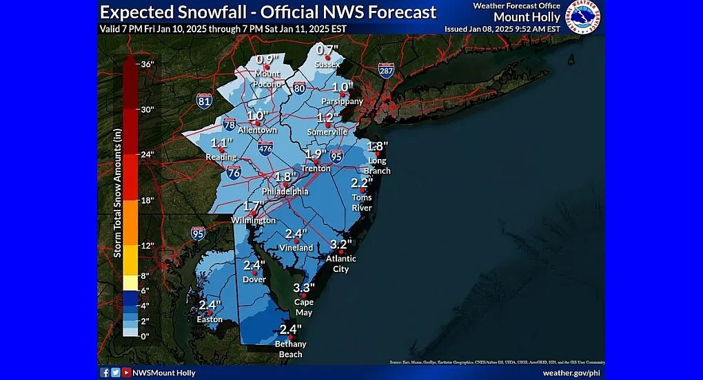 Snow forecast for weekend, but storm track uncertain for southeastern