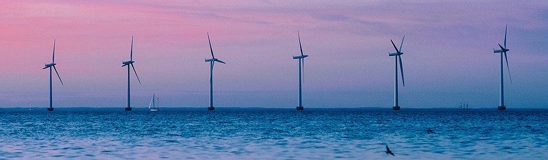 NJDEP/Offshore wind turbines.