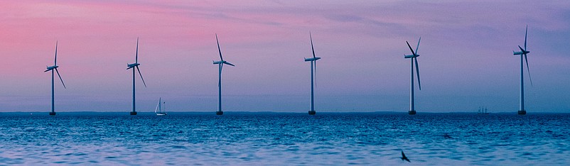 NJDEP/Offshore wind turbines.