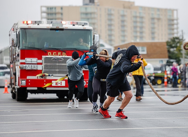 A fire-engine pull will be part of the Winter Warrior Challenge.