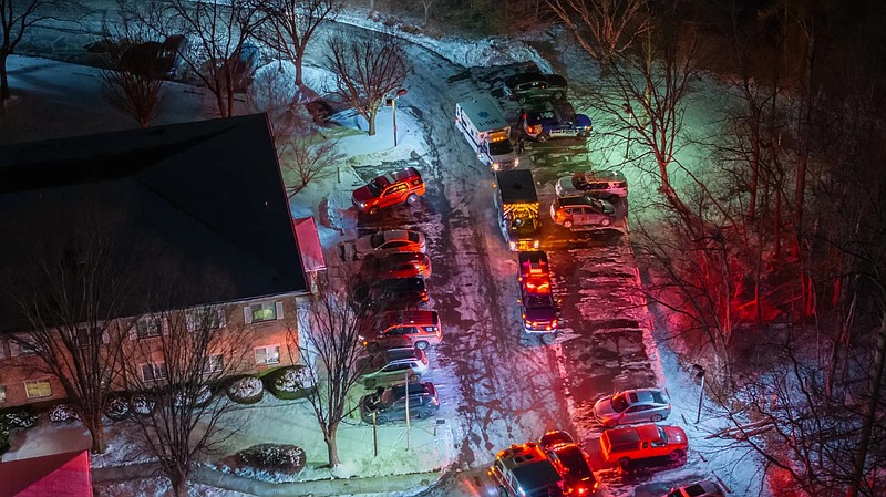 Montgomeryville Skilled Nursing and Rehabilitation Center's second floor is being evacuated due to a water main break.