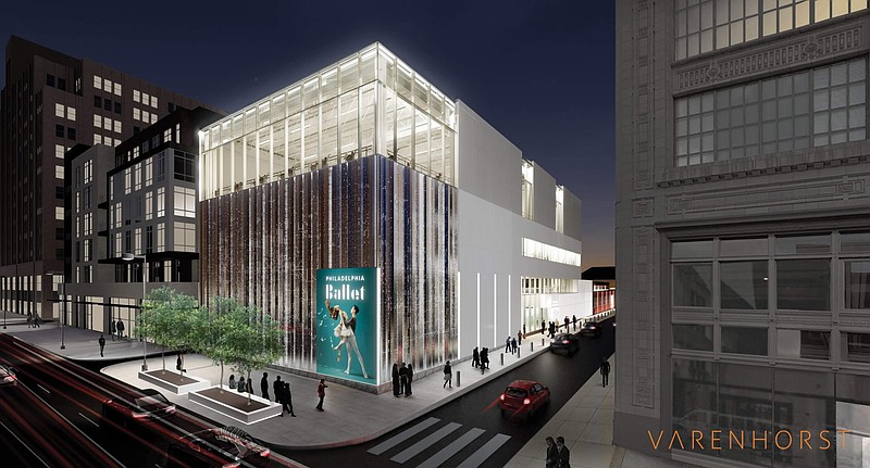 The five-story Philadelphia Ballet Center for Dance will feature new rehearsal studios, performance venues, administrative offices, community gathering spaces, and state-of-the-art capabilities for dance training, community education, programming, and events.