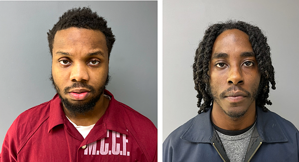 Inmate Zunir Wilson-Walker, 22, left, and Jaden Uriah Jones, 20, of Norristown. (Credit: Montgomery County District Attorney)