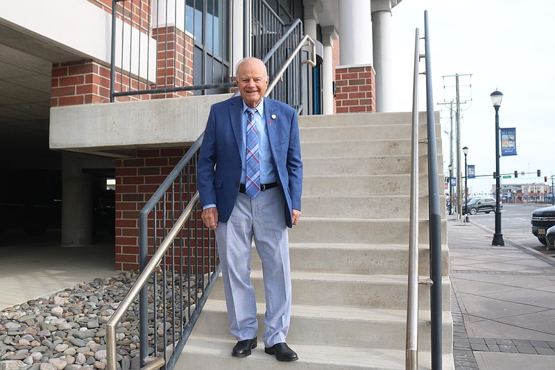 Jack Gibson at Sea Isle's City Hall.