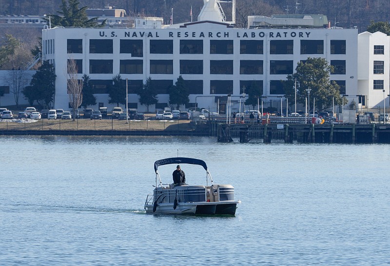 Recovery efforts continue in the Potomac River near Alexandria, Va., in the morning of Thursday, Jan. 30 following a passenger jet with 64 people aboard collided with an Army Black Hawk helicopter above Ronald Reagan Washington National Airport in Arlington, Va., on Jan. 29, 2025.