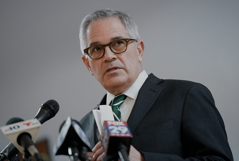 Philadelphia District Attorney Larry Krasner (Credit: Matt Rourke, Associated Press)