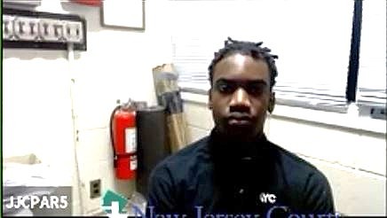 Trumaine Clements Jr. appears via video from the Harborfields Juvenile Detention Center.